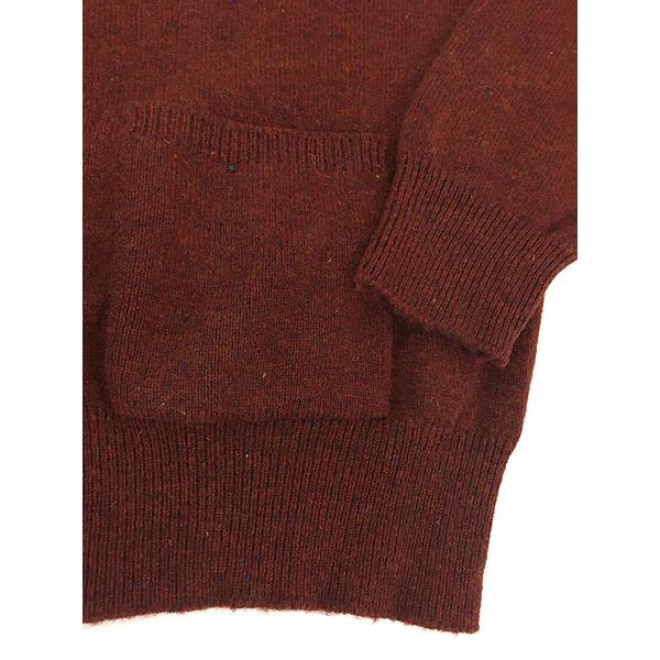 古着 90s Scotland製 LL Bean 無地 ソリッド パチポケ ラム ウール