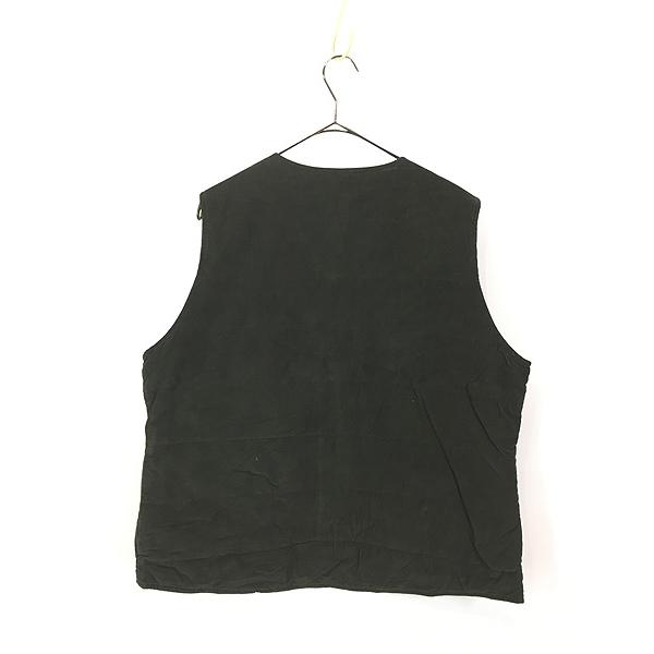 古着　Eddie bauer vest 90s 古着 90s Eddie Bauer ドッグイヤー コットンキャンバス グース ダウン