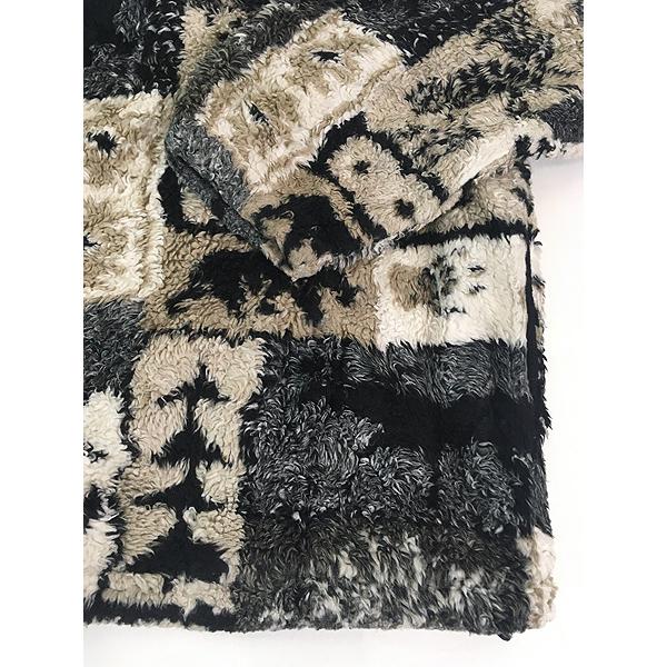 古着 90s USA製 BLACK MOUNTAIN シカ オオカミ クマ マルチ アニマル