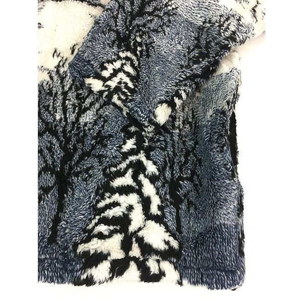 古着 90s USA製 BLACK MOUNTAIN オオカミ ウルフ アニマル フリース