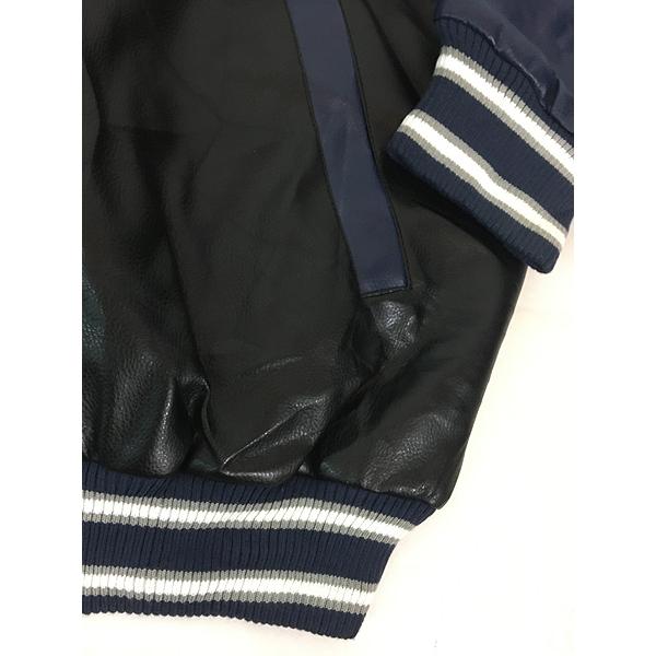 古着 90s NFL Dallas Cowboys カウボーイズ パデット フェイクレザー