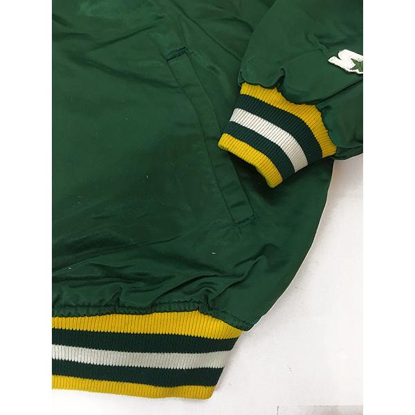 古着 90s USA製 STARTER NFL Green Bay Packers パッカーズ 光沢