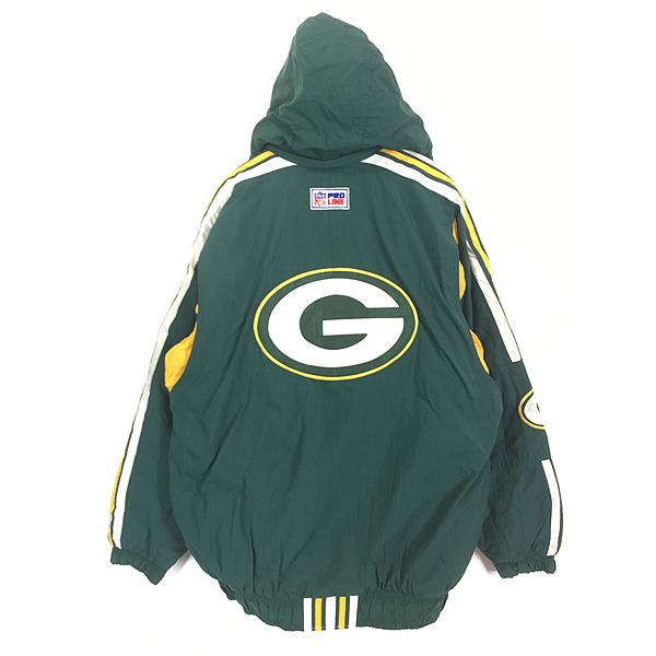 古着 90s STARTER NFL Green Bay Packers パッカーズ 2way パデット