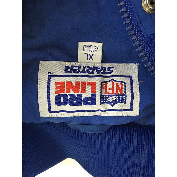 古着 90s STARTER NFL New York Giants ジャイアンツ パデット
