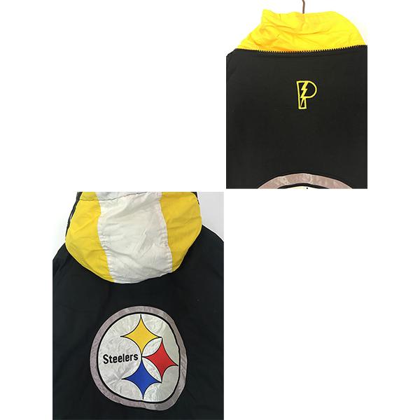 古着 90s NFL Pittsburgh Steelers スティーラーズ 2way パデット