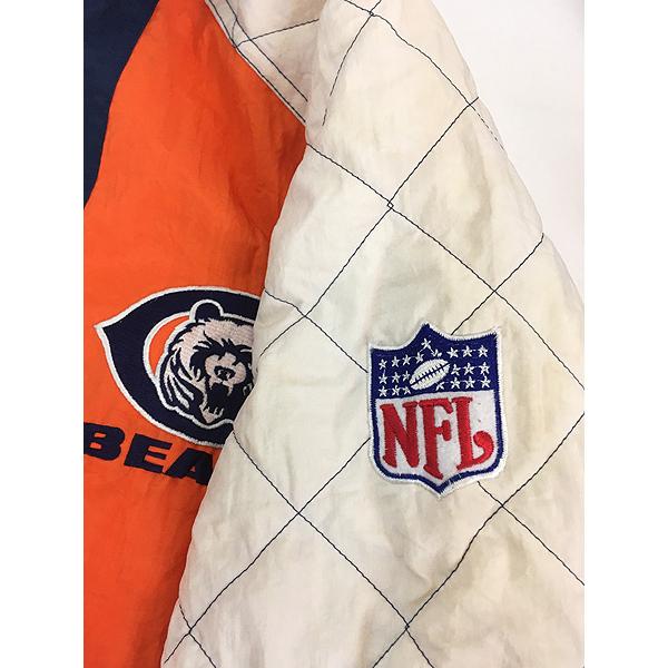 古着 90s STARTER NFL Chicago Bears ベアーズ パデット ジャケット