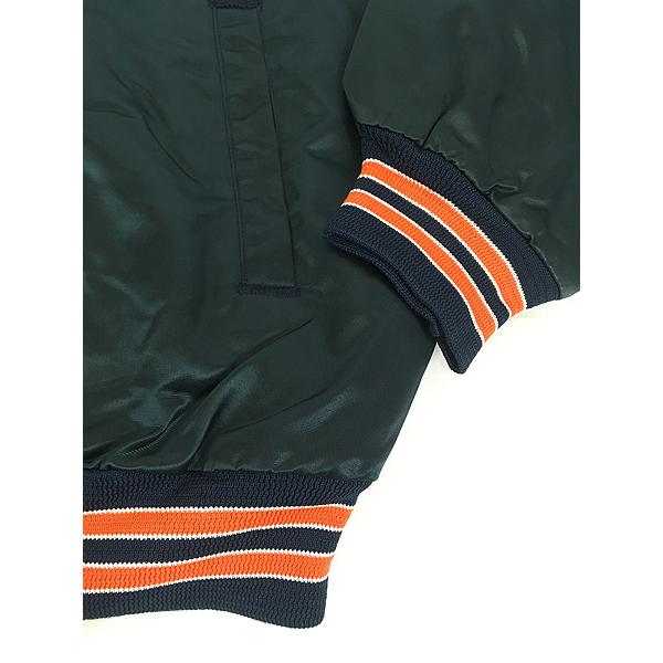 古着 80s STARTER NFL Chicago Bears ベアーズ 光沢 サテン スタジャン