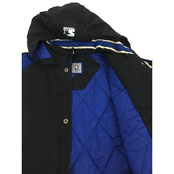 古着 90s STARTER NBA Orlando Magic マジック パデット ナイロン