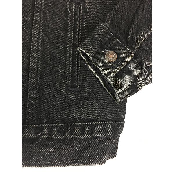 古着 90s USA製 Levi's 70507-4159 デカタグ サルファ ブラック デニム