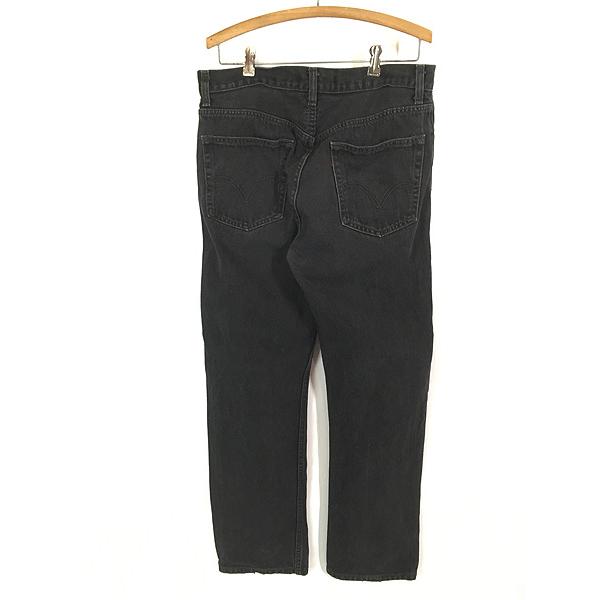 古着 00s Levi's 505-0260 サルファ ブラック デニム パンツ ジーンズ