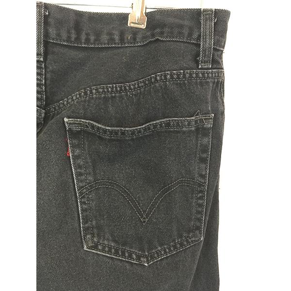 古着 00s Levi's 505-0260 サルファ ブラック デニム パンツ ジーンズ