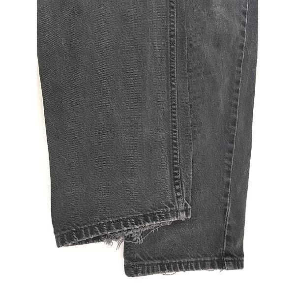 古着 00s Levi's 505-0260 サルファ ブラック デニム パンツ ジーンズ