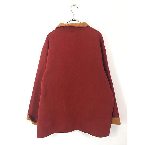 古着 90s CHICO'S DESIGN 刻印 ボタン 2tone 圧縮 ウール 古着 90s CHICO'S DESIGN 刻印 ボタン 2tone 圧縮 ウール