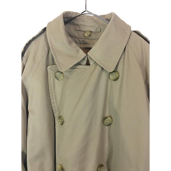 古着 80s Burberrys チェック ライナー ダブルブレスト トレンチ