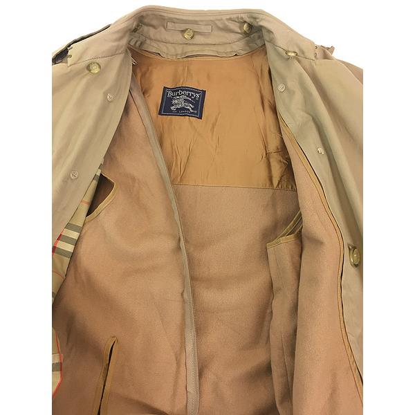 古着 80s Burberrys チェック ライナー ダブルブレスト トレンチ