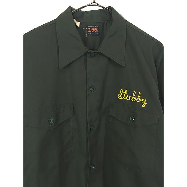 古着 70s USA製 Lee PERMANENT PRESS オールド チェーン ステッチ