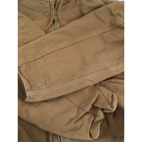古着 90s USA製 Carhartt 裏地 メッシュ ブラウン ダック アクティブ