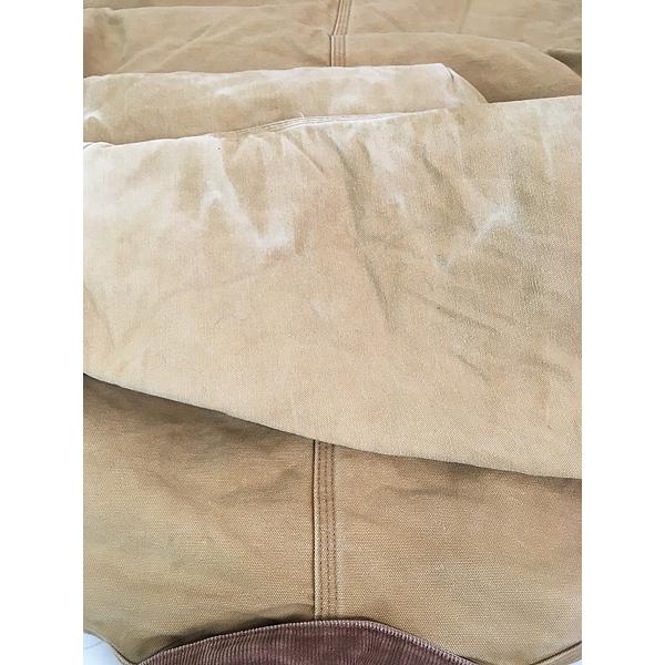 古着 90s Carhartt ブラウン ダック パデット トラディショナル コート
