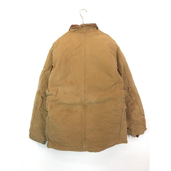 古着 90s USA製 Carhartt ブラウン ダック パデット トラディショナル