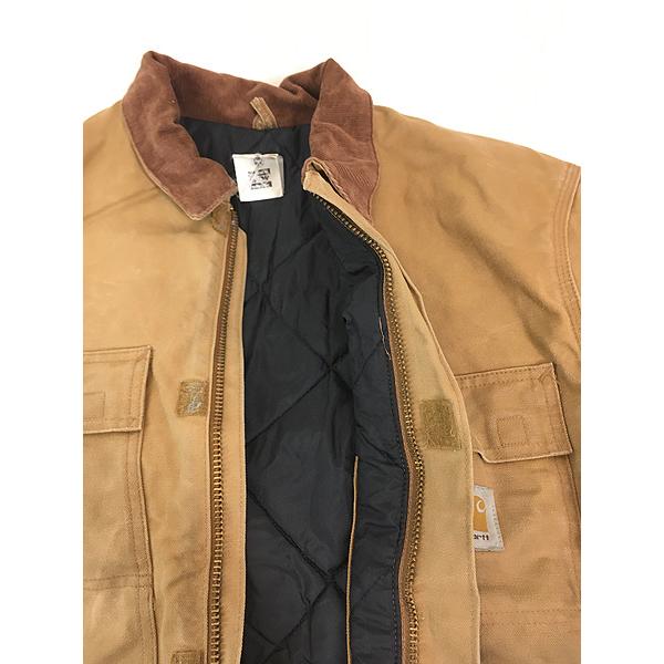 USA製 Carhartt トラディショナルコート ブラウンダック size38 carhartt - 90年代 USA製 Carhartt カーハート トラディショナルコート