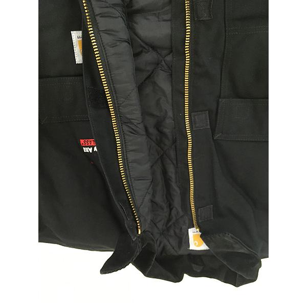 Carhartt（カーハート）トラディッショナルコート/ブラック/US古着 Carhartt（カーハート） 古着 00年代 トラディショナルコート 中綿入り