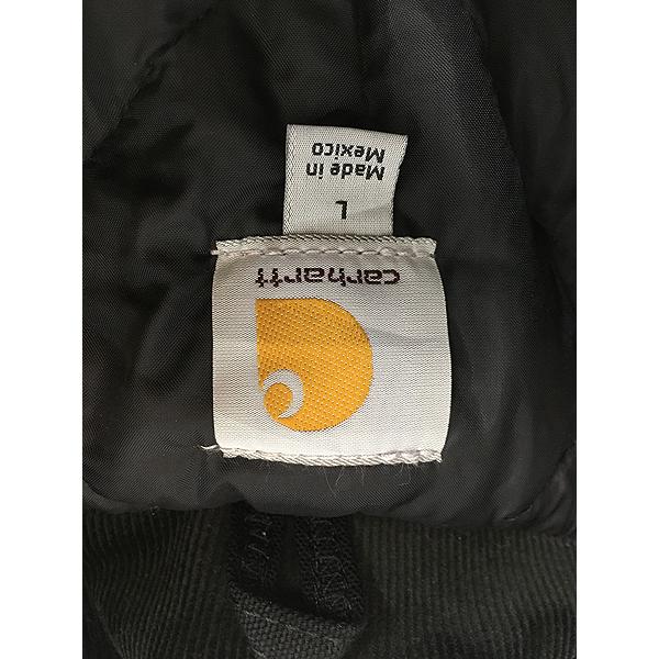 Carhartt（カーハート）トラディッショナルコート/ブラック/US古着 送料無料』Carhartt トラディショナルコート ダック地 キルティング