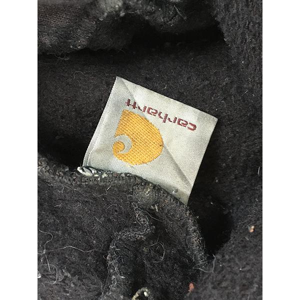 古着 90s Carhartt ワンポイント スウェット パーカー XXL位 : 古着屋