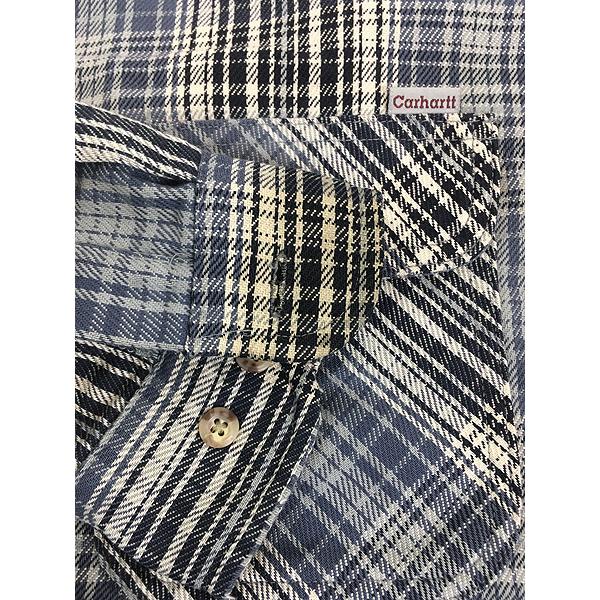 古着 90s USA製 Carhartt マルチ チェック ヘビー フランネル