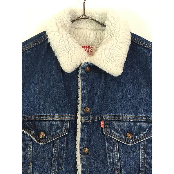 古着　チェック柄　デニム　ボア　ライダース　ジャケット　ジップアップ　ブルー 全2色【BLUCO/ブルコ】2023AW「Denim Boa Riders Jacket/デニム