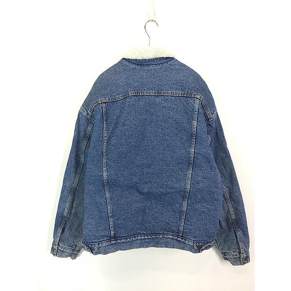 古着 90s Levi's ハンド ポケット付 ビッグシルエット ブルー デニム