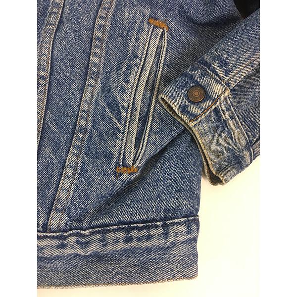 古着 90s Levi's ハンド ポケット付 ビッグシルエット ブルー デニム