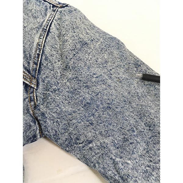 古着 80s USA製 Levi's 70610-0218 「Tバック」 ブルー デニム ボア