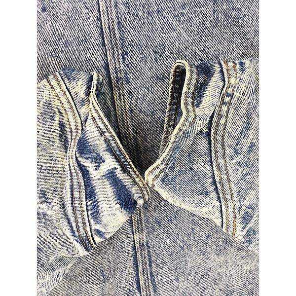 古着 80s USA製 Levi's 70610-0218 「Tバック」 ブルー デニム ボア