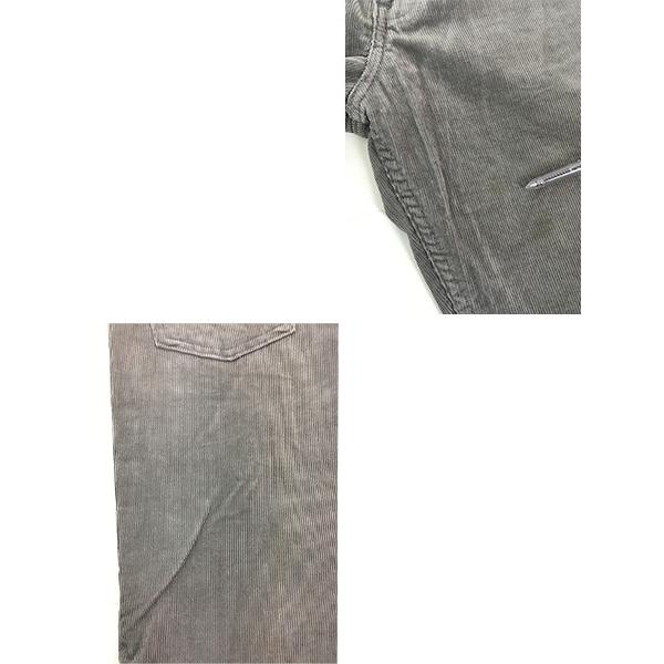 古着 80s USA製 Levi's 517-1555 グレー コーデュロイ パンツ コーズ