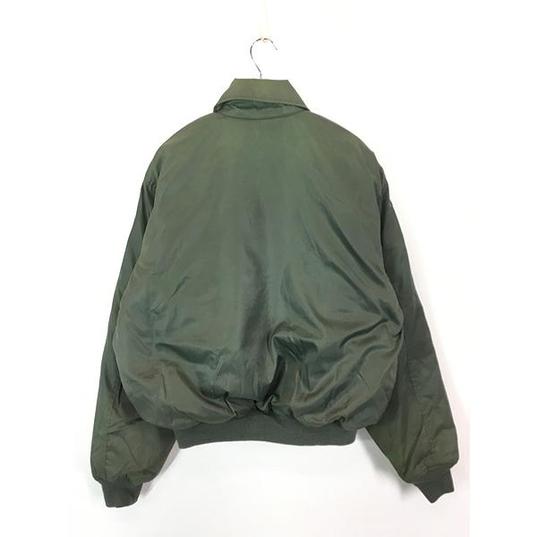 フライトジャケット　トライアンタン　 ミリタリー　CWU45p ビンテージ　短丈 古着 90s Frontline Type CWU-45-P ミリタリー パデッド