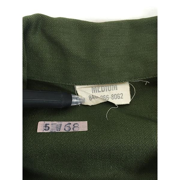 古着 60s 米軍 US 「1st 後期」 100% コットン サテン ミリタリー