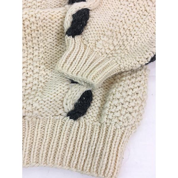 古着 90s Courtenay 3D 2tone ケーブル編み ローゲージ ウール ニット セーター M 古着 90s Courtenay 3D 2tone ケーブル編み ローゲージ ウール ニット