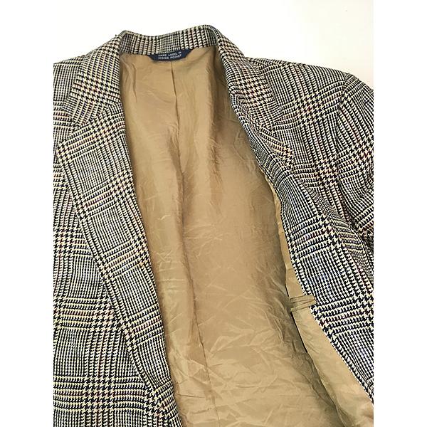 古着 80s USA製 Burberrys × Jacobson's 豪華 100% シルク テーラード