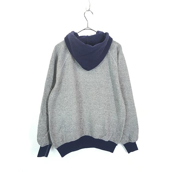 古着 80s USA製 adidas BIG トレフォイル プリント 3カラー ラグラン