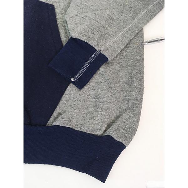 古着 80s USA製 adidas BIG トレフォイル プリント 3カラー ラグラン