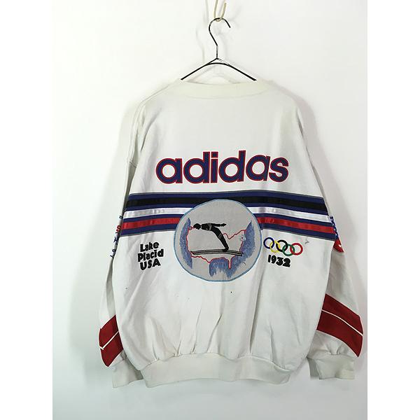 古着 80s adidas LAKE PLACID レークプラシッド 冬季 五輪 古着 80s adidas LAKE PLACID レークプラシッド 冬季 五輪