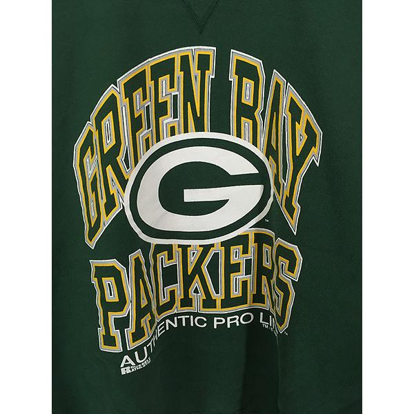 90s USA製　NFL PACKERS スウェット　パッカーズ 古着 90s USA製 NFL Green Bay Packers パッカーズ スウェット