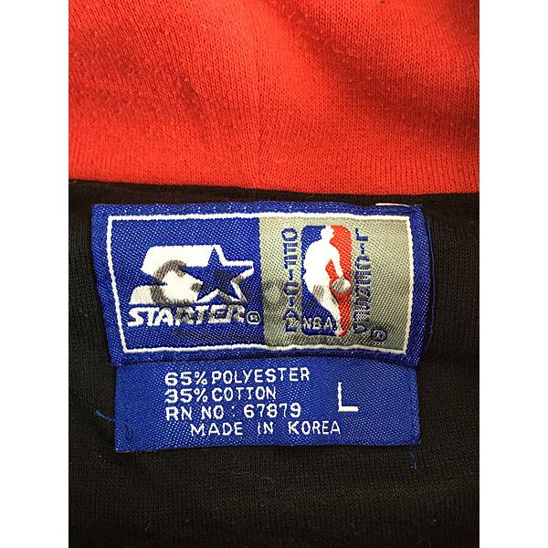 古着 90s STARTER NBA Chicago Bulls ブルズ フェルト パッチ