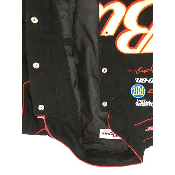 古着 90s CHASE 「Budweiser」 バドワイザー 企業 刺しゅう レーシング