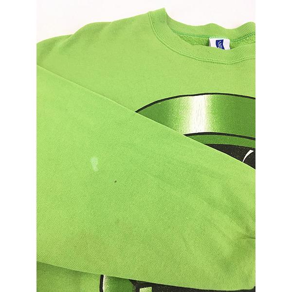 古着 90s USA製 LOONEY TUNES Marvin the Martian マービン BIG フェイス スウェット トレーナー XL 古着 古着 90s USA製 LOONEY TUNES Marvin the Martian マービン BIG