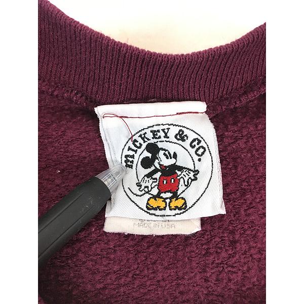 古着 90s USA製 Disney Mickey 青パン おすわり ミッキー 両面 古着 90s USA製 Disney Mickey 青パン おすわり ミッキー 両面