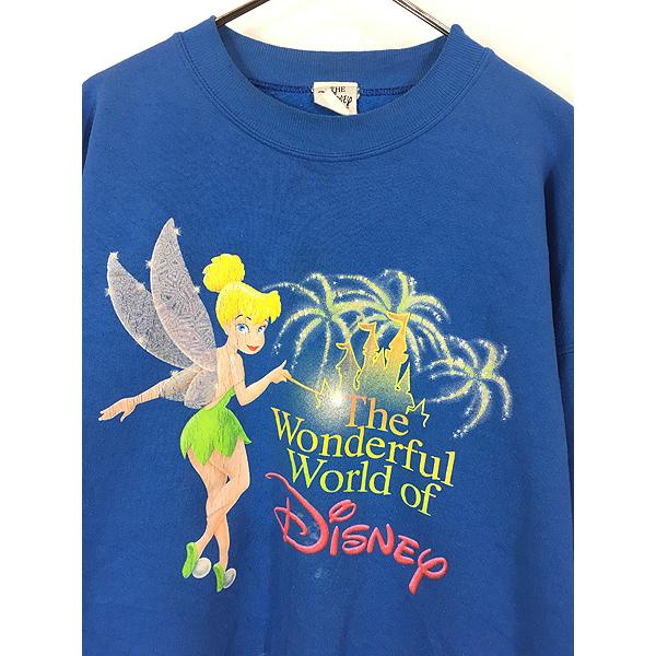 古着 90s USA製 Disney Tinkerbell ティンカーベル スウェット 古着 90s USA製 Disney Tinkerbell ティンカーベル スウェット