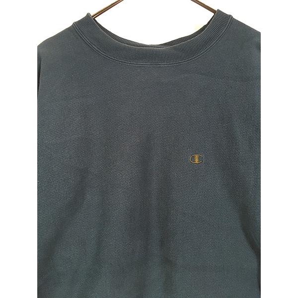 古着 90s Champion Reverse Weave ワンポイント リバース スウェット 