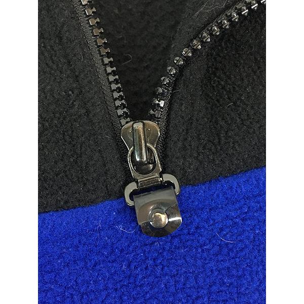 古着 90s Pillsbury ドゥーボーイ バイカラー ハーフジップ フリース