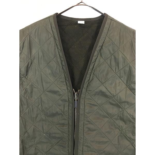 Barbour バブアー リバーシブルベスト キルティング フリース 古着 L 古着 Barbour 「Polarquilt Waistcoat Zip-in Liner